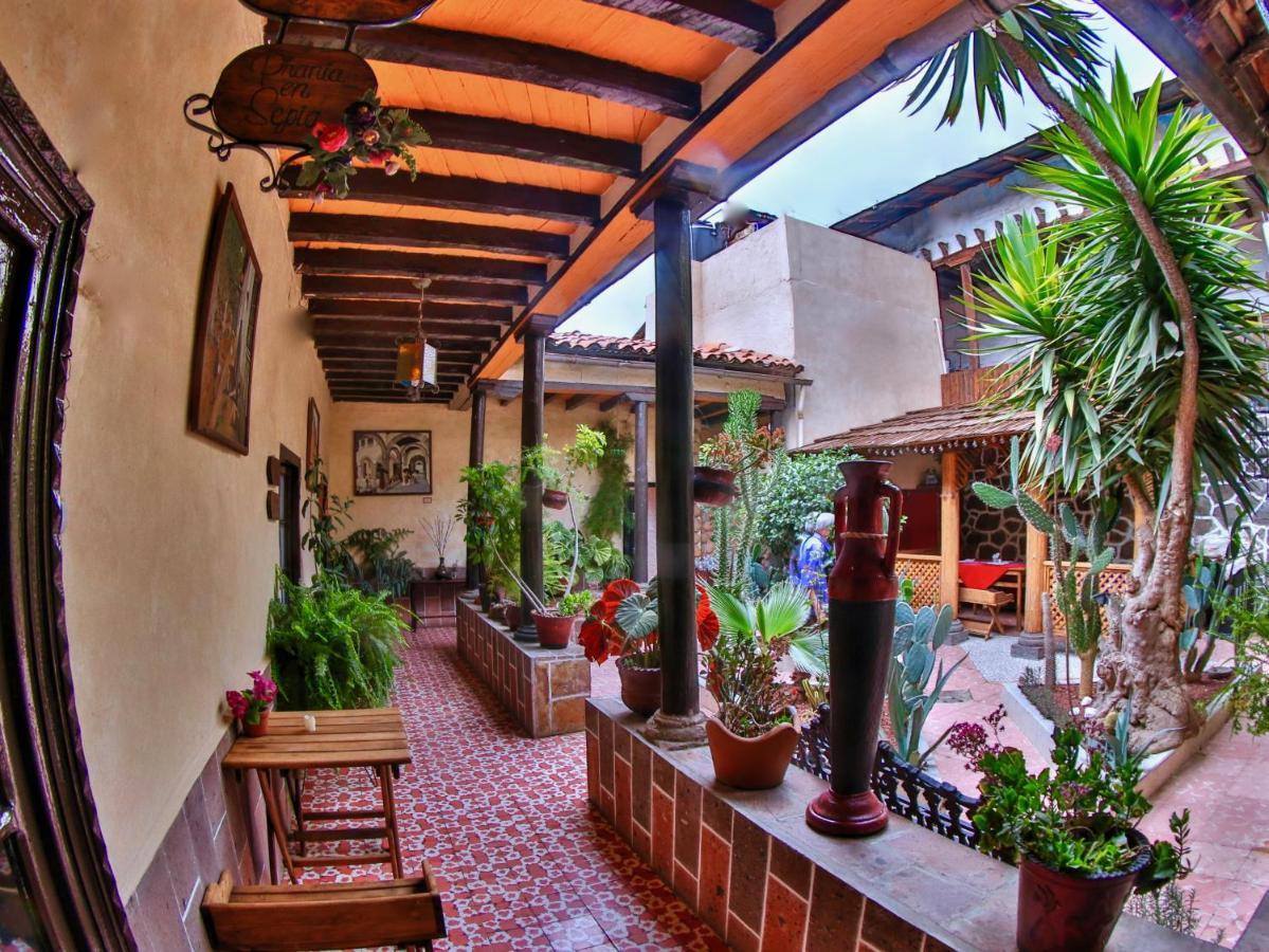 Hotel Del Carmen Tlalpujahua de Rayón Eksteriør bilde