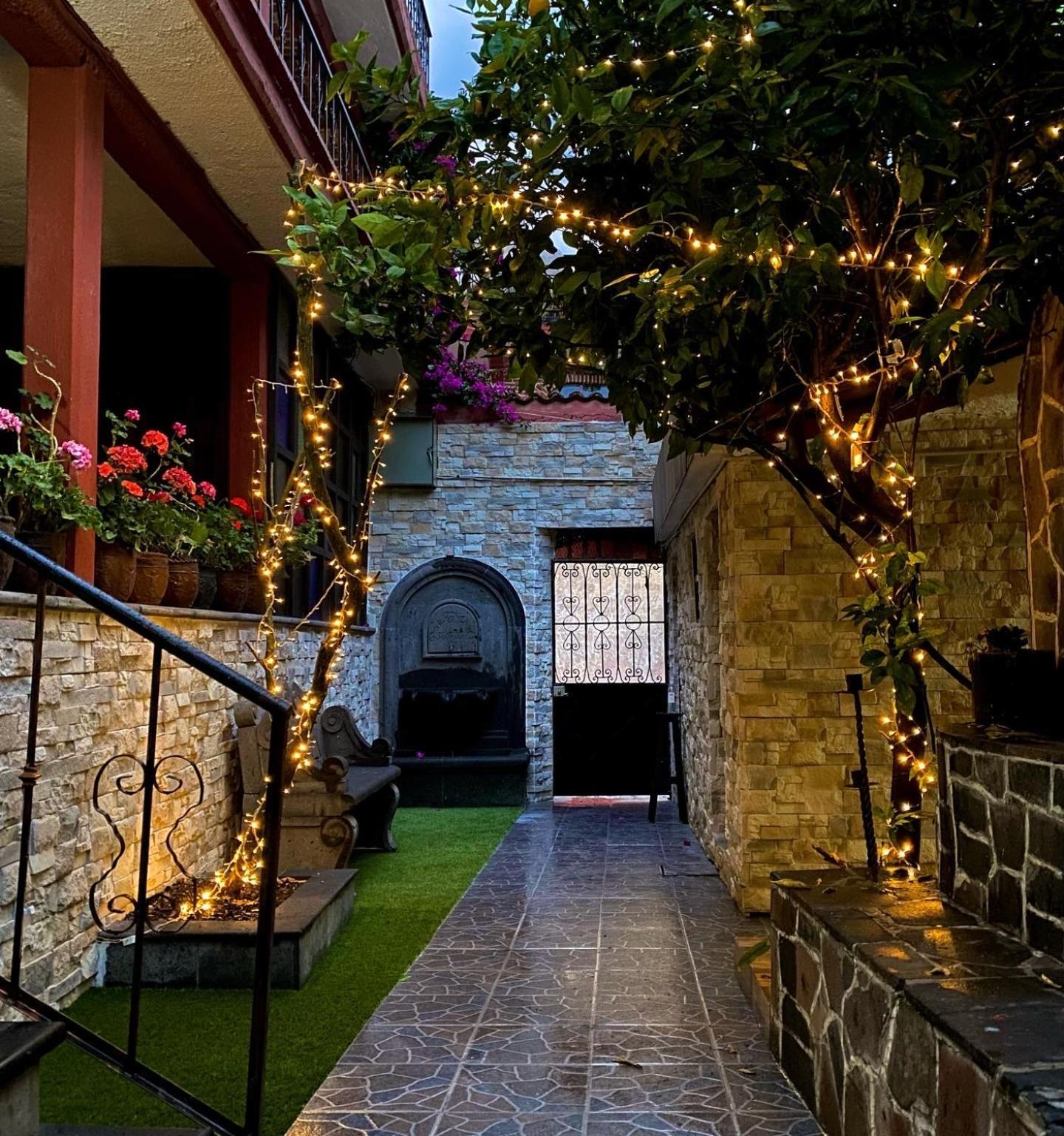 Hotel Del Carmen Tlalpujahua de Rayón Eksteriør bilde