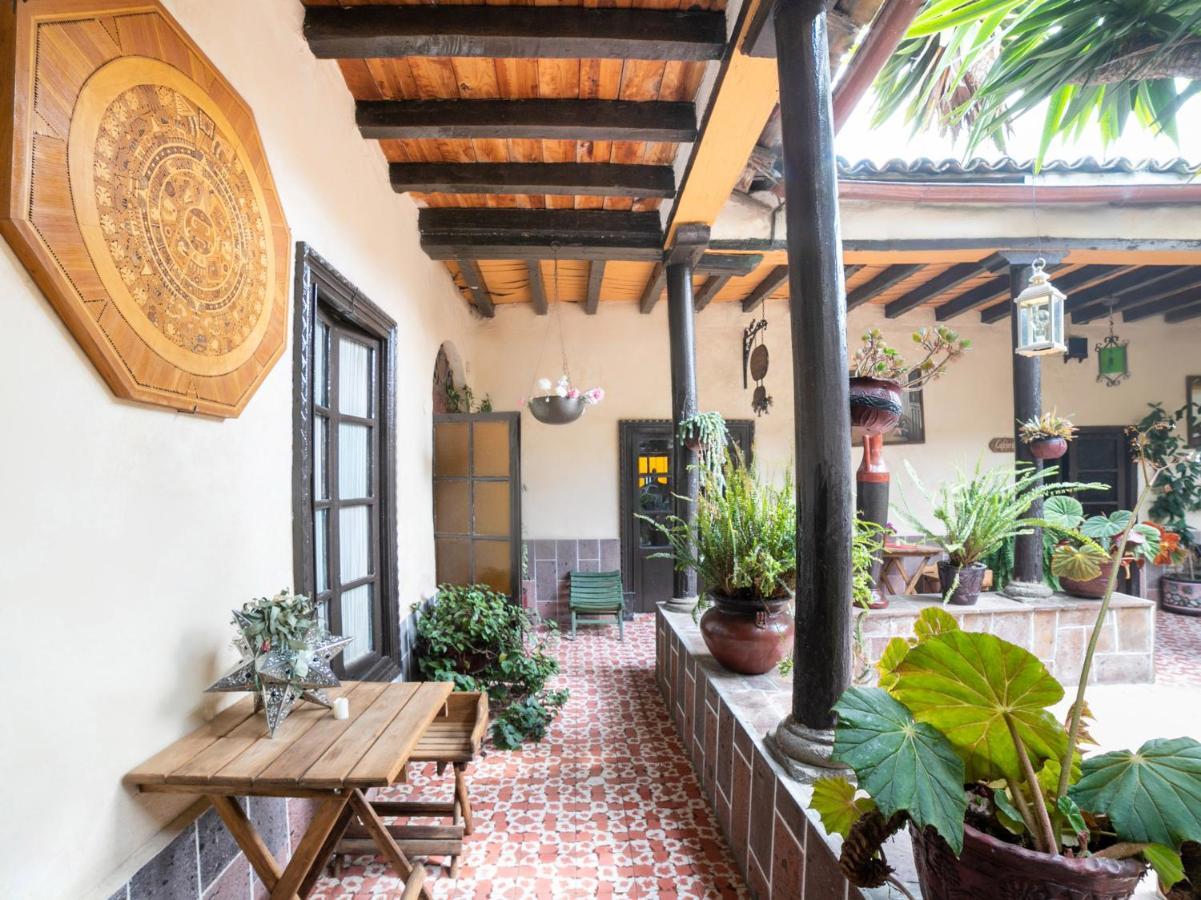Hotel Del Carmen Tlalpujahua de Rayón Eksteriør bilde